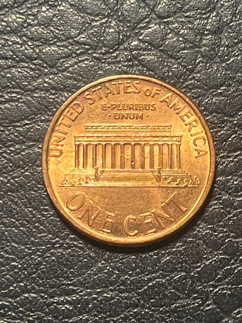 Lincoln-Memorial-Cent-1995-Nice-Die-Crack-On-The-Reverse